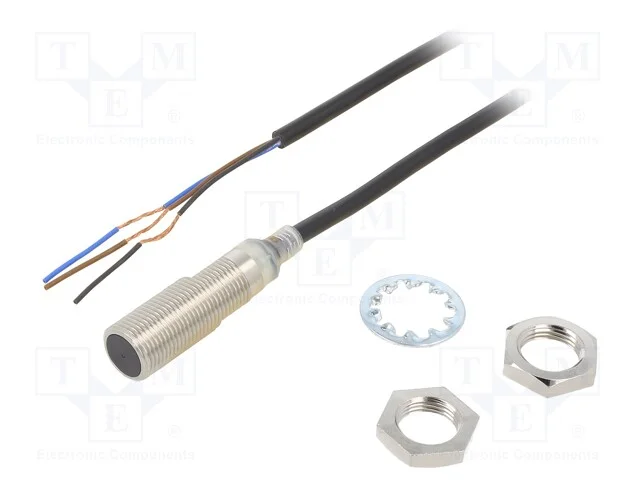 Sensor: Indutivo, Out: Pnp / Nc, 0&divide;4mm, 10&divide;30vdc, M12, Ip67, 200ma