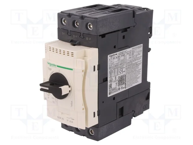 Disjuntor de Motor, 11kw, 230÷690vac, para Trilho Din, Ip20