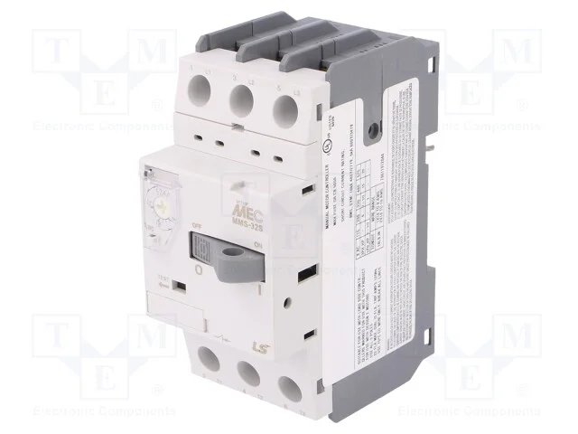 Disjuntor de Motor, 7,5kw, 220÷690vac, para Trilho Din, Ip20