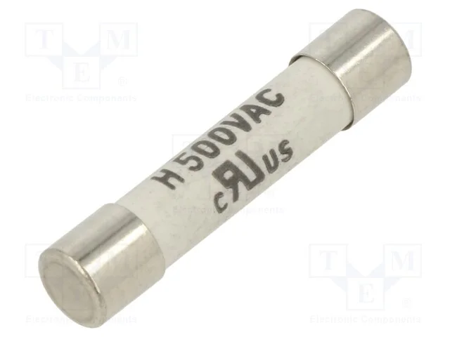 Fusível: Baixa Tensão, Retardado, 6,3a, 500vac, 400vdc, Cobre, Sht
