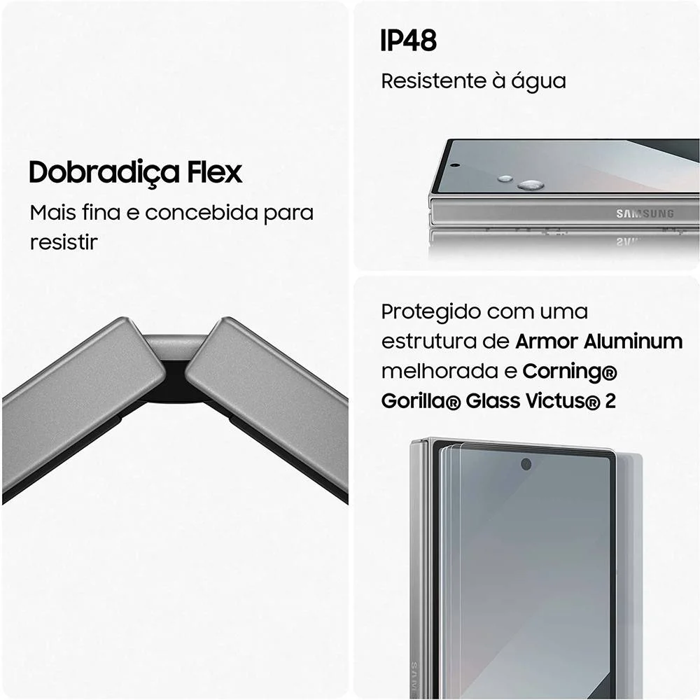 Smartphone Samsung Galaxy Z Fold6 12/1tb Prata