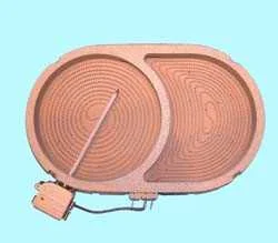 Placa Oval Encimera Whirlpool 481231018896