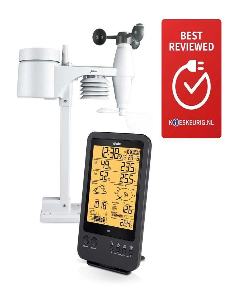 Esta&ccedil;&atilde;o Meteorol&oacute;gica Profissional Ws-4700 com Se