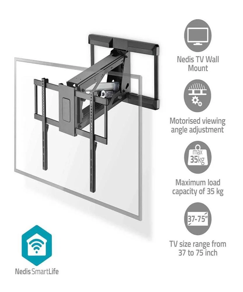 Suporte de Parede Motorizado para Tv 37 - 75 " P
