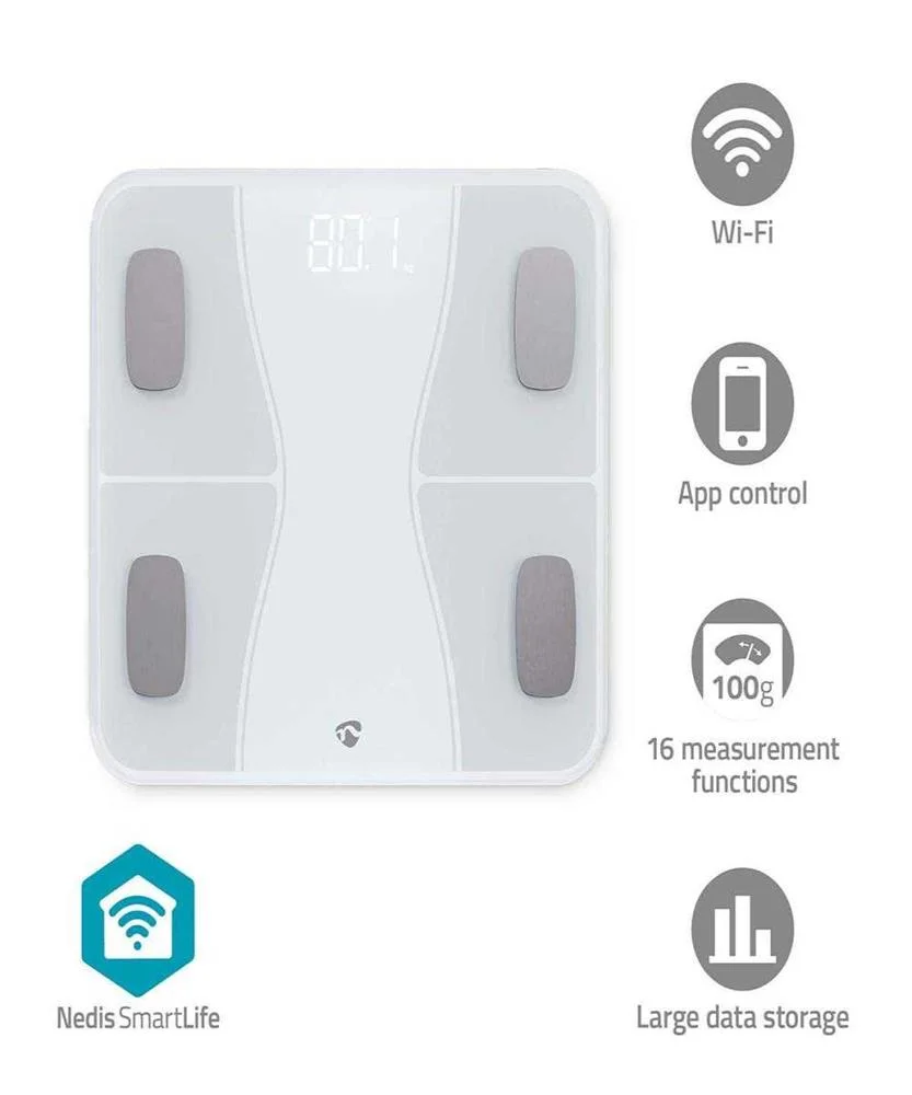 Báscula Pessoal Smartlife Bluetooth Agua / Bmi