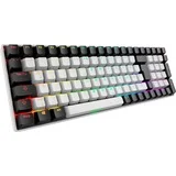 Skiller Sgk50 S2 (Branco, De-Layout, Vermelho Gateron)