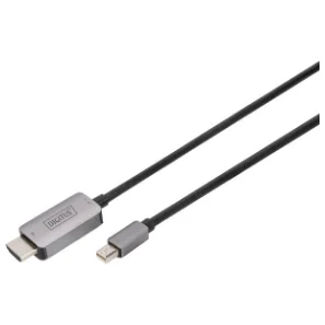 Digitus Displayport Adapterkabel Mini Dp->hdmi St/St 8k 1.0m
