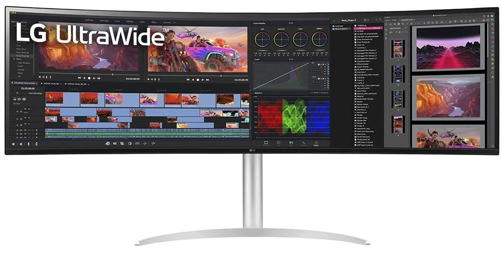 Monitor Curvo UltraWide Nano IPS 49" 49BQ95C-W Du.