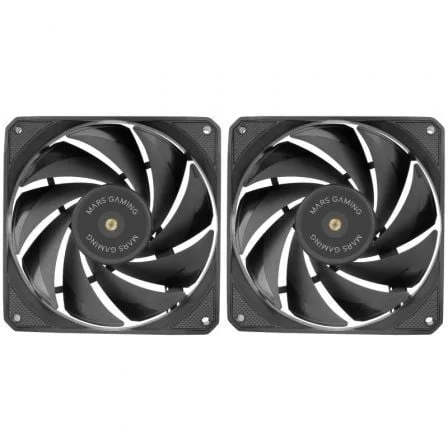 Pack 2 Ventiladores Mars Gaming Mf-Nclx2/ 12cm