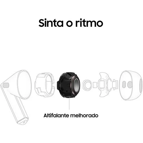 Auriculares Bluetooth Galaxy Buds 3 Bluetooth Grafite - Samsung
