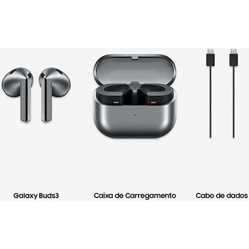 Auriculares Bluetooth Galaxy Buds 3 Bluetooth Grafite - Samsung