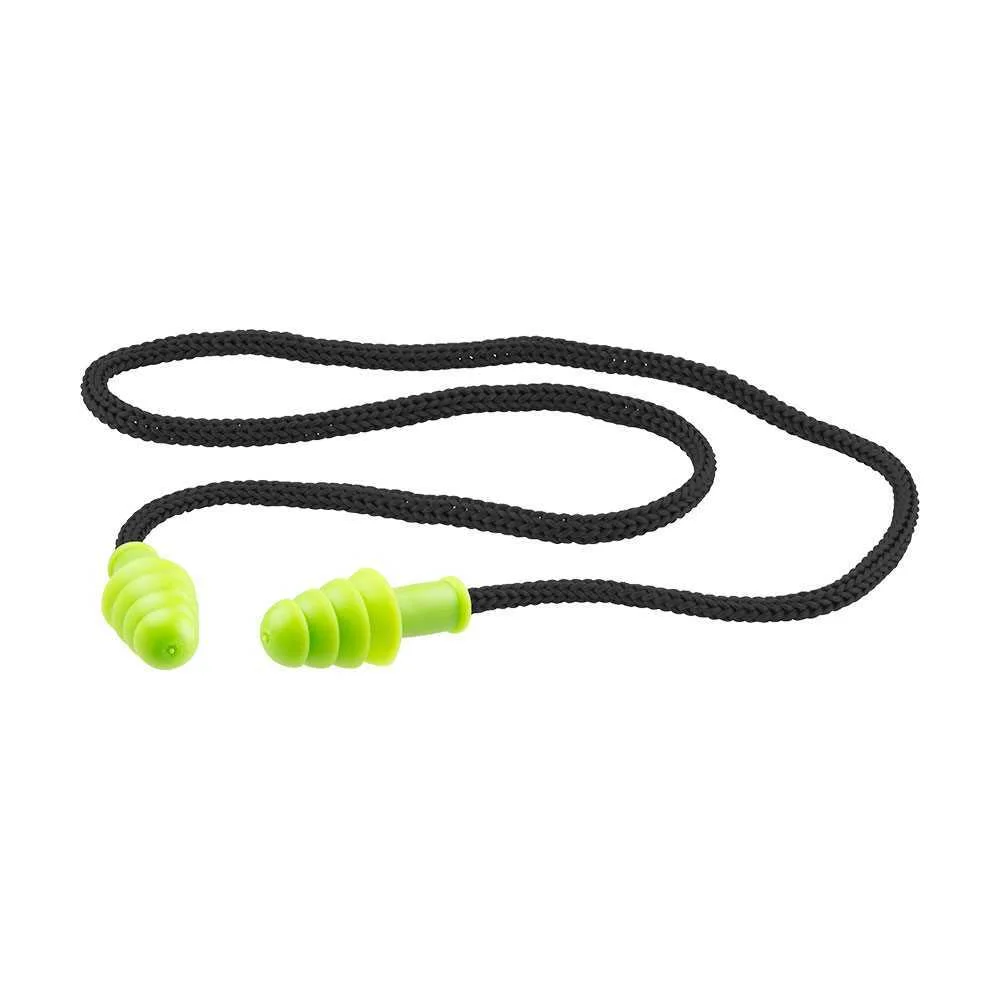 1 Par de Tampões para Ouvidos com Cordão e Caixa .