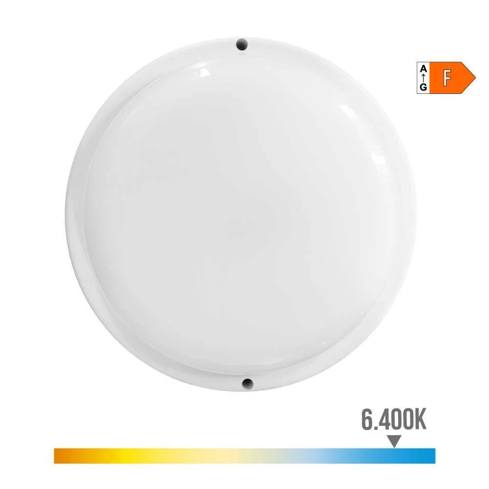 Aplique Redondo LED com Sensor de Movimento 18w 1.