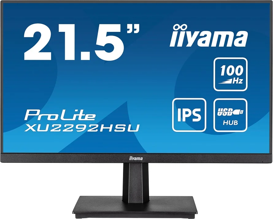 Iiyama 54.5cm (21,5") Xu2292hsu-B6  16:9 Hdmi+Dp+Usb Ips Bl.