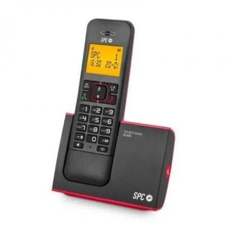 Teléfono Inalámbrico Spc Blade 7290rc1/ Rojo Y Ne.