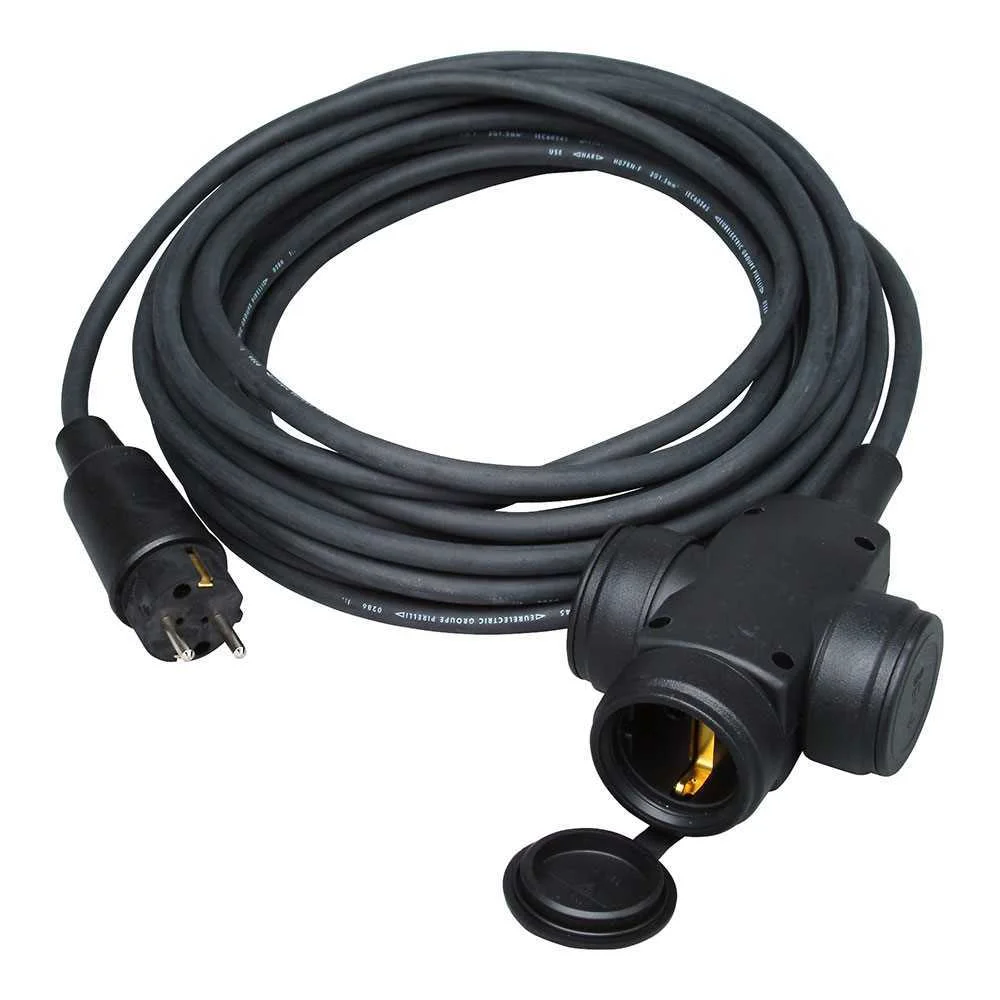 Antena Bipolar Tripla H07rn-F 3g1.5mm com Pino, 1.