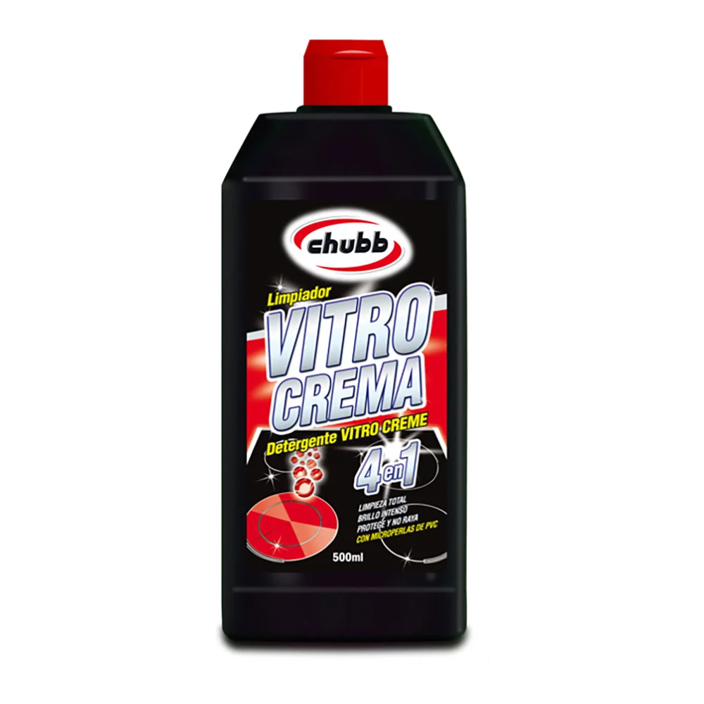 Produto de limpeza para vitro em creme 500ml c050.