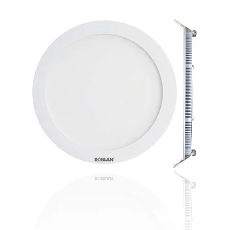 Downlight Encastrar Led Redondo 6W 3000K (Luz Que.