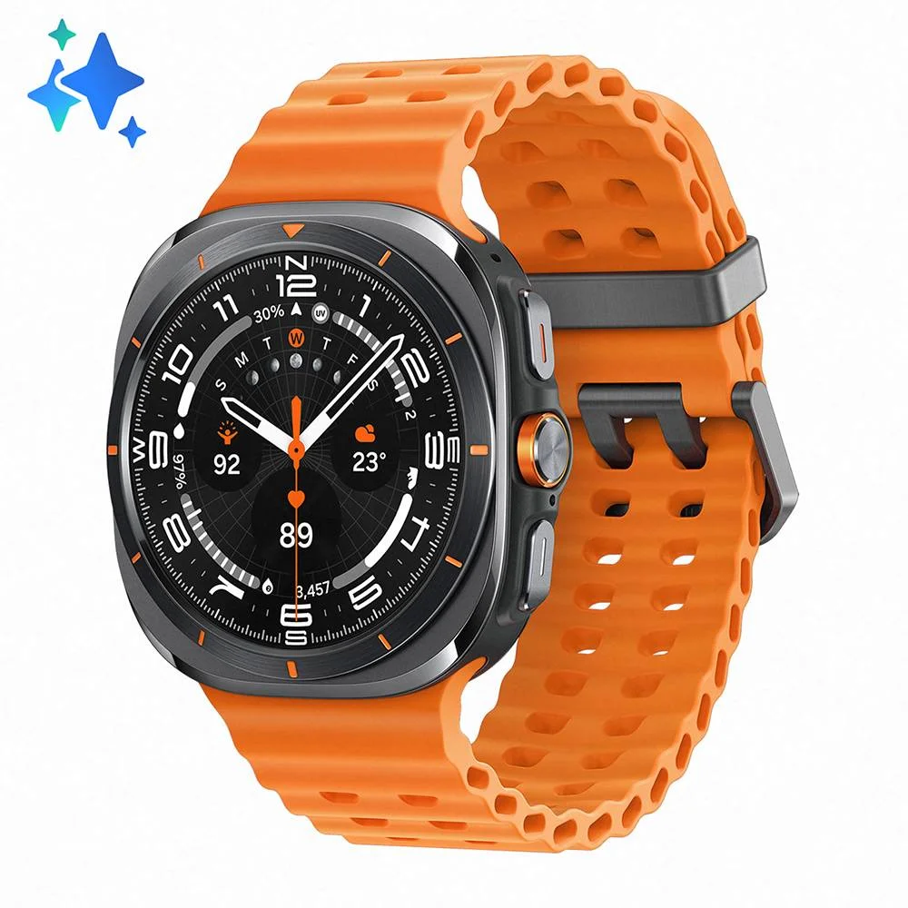 Smartwatch Samsung Galaxy Watch Ultra Lte 47mm - Cinzento Titânio/Laranja