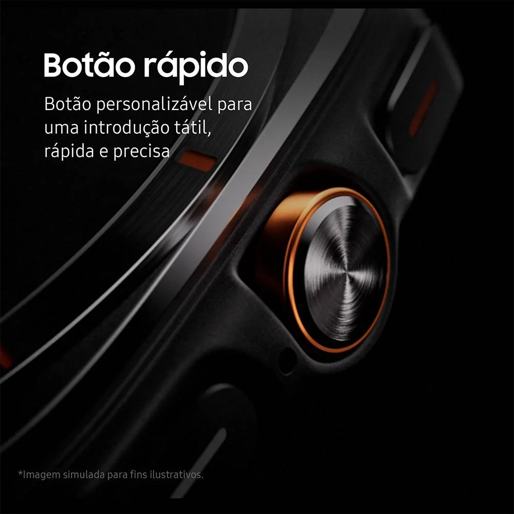 Smartwatch Samsung Galaxy Watch Ultra Lte 47mm - Cinzento Titânio/Laranja