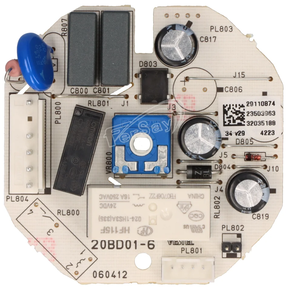 Placa electronica frigorifico Corbero CC1818NFW 1.