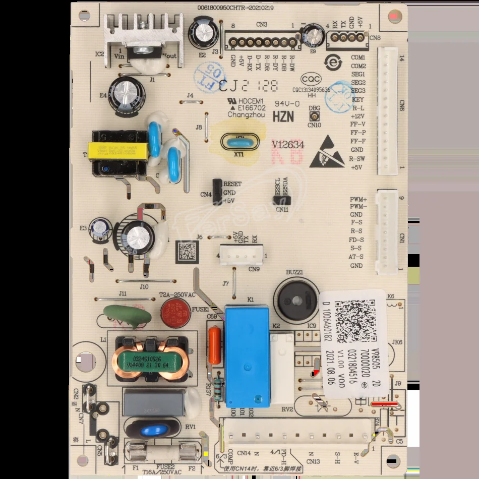 70000020 Modulo electronico frigorifico proyecto .