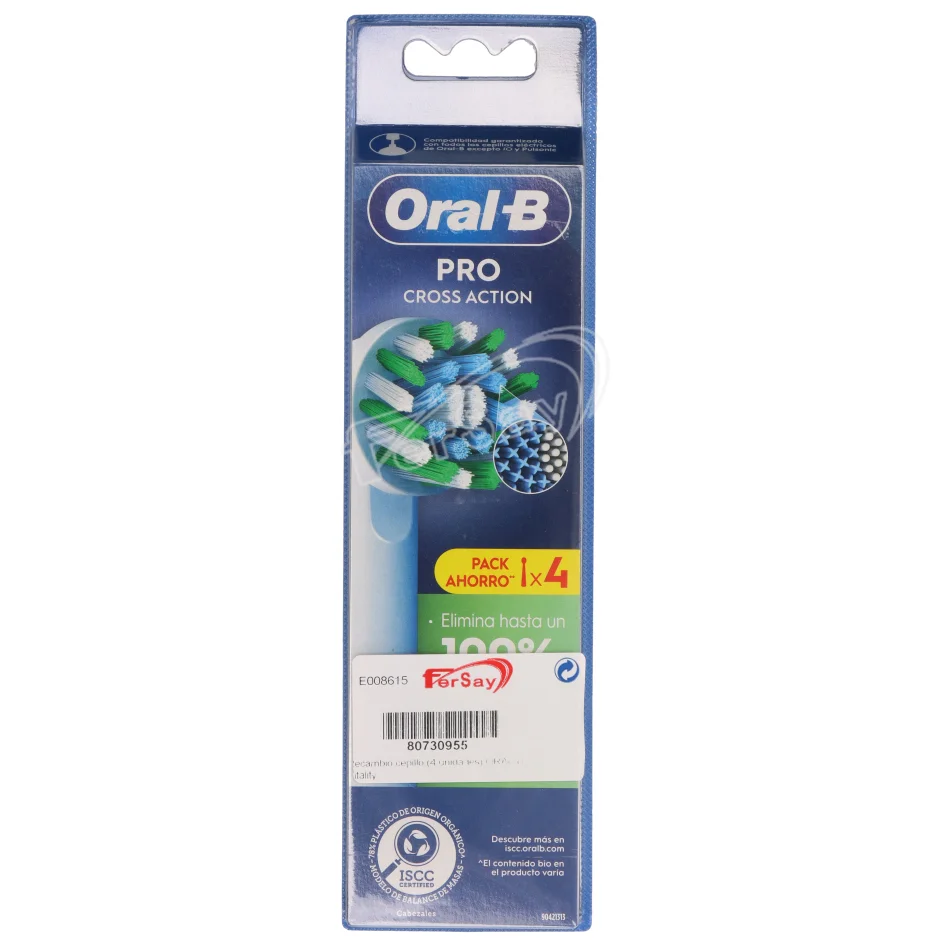 Recambio Cepillo 3 Unidades Oral-B Vitality