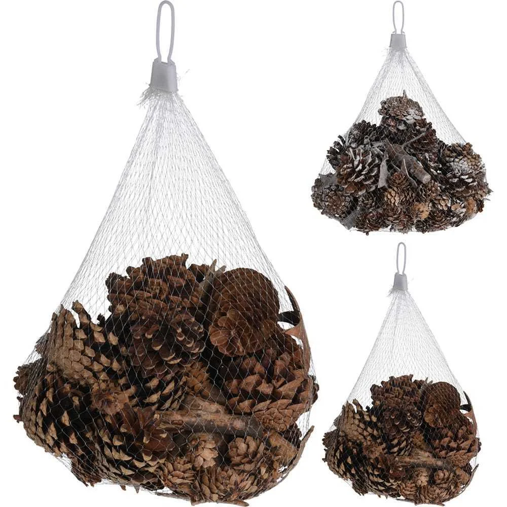Pinhas para Decorar, 2 Modelos, Nevdas e Sem Neve.