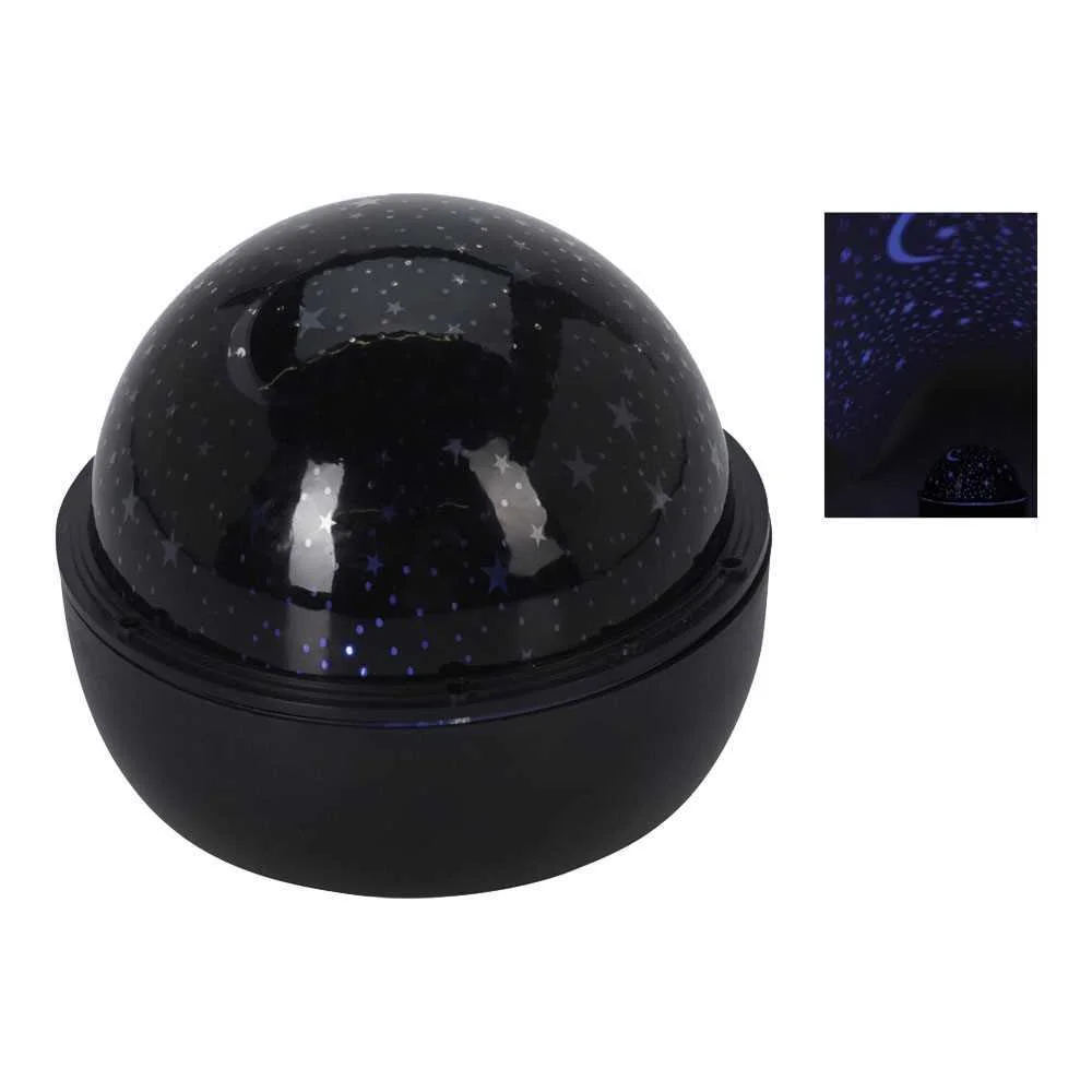 Lâmpada Estrela LED Azul Ø16cm a Pilhas