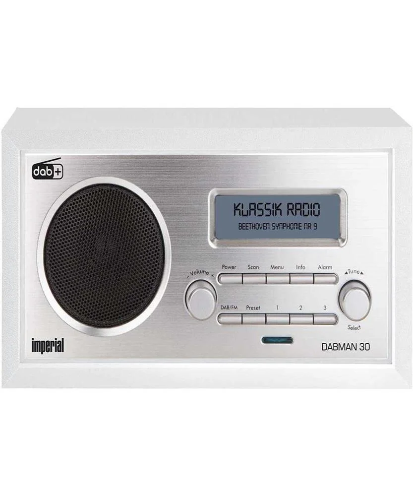 Dabman 30 Dab+ / Fm Radio Branco