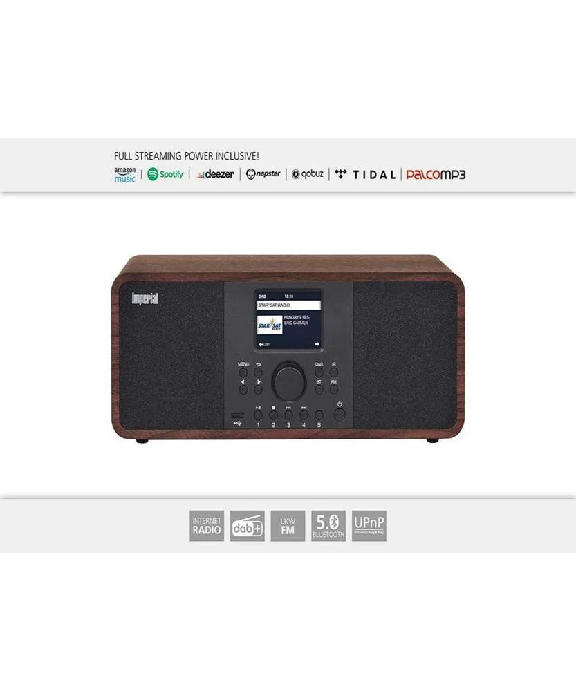 Dabman I205 Rádio Estéreo Híbrido Dab+ / Fm / Int.