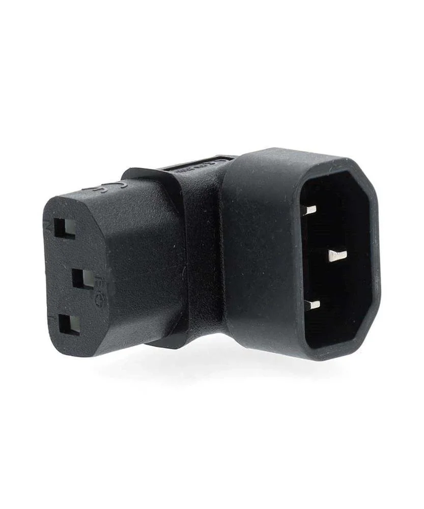 Ficha de Extensão Iec-320-C13 Iec-320-C14 Angulad.