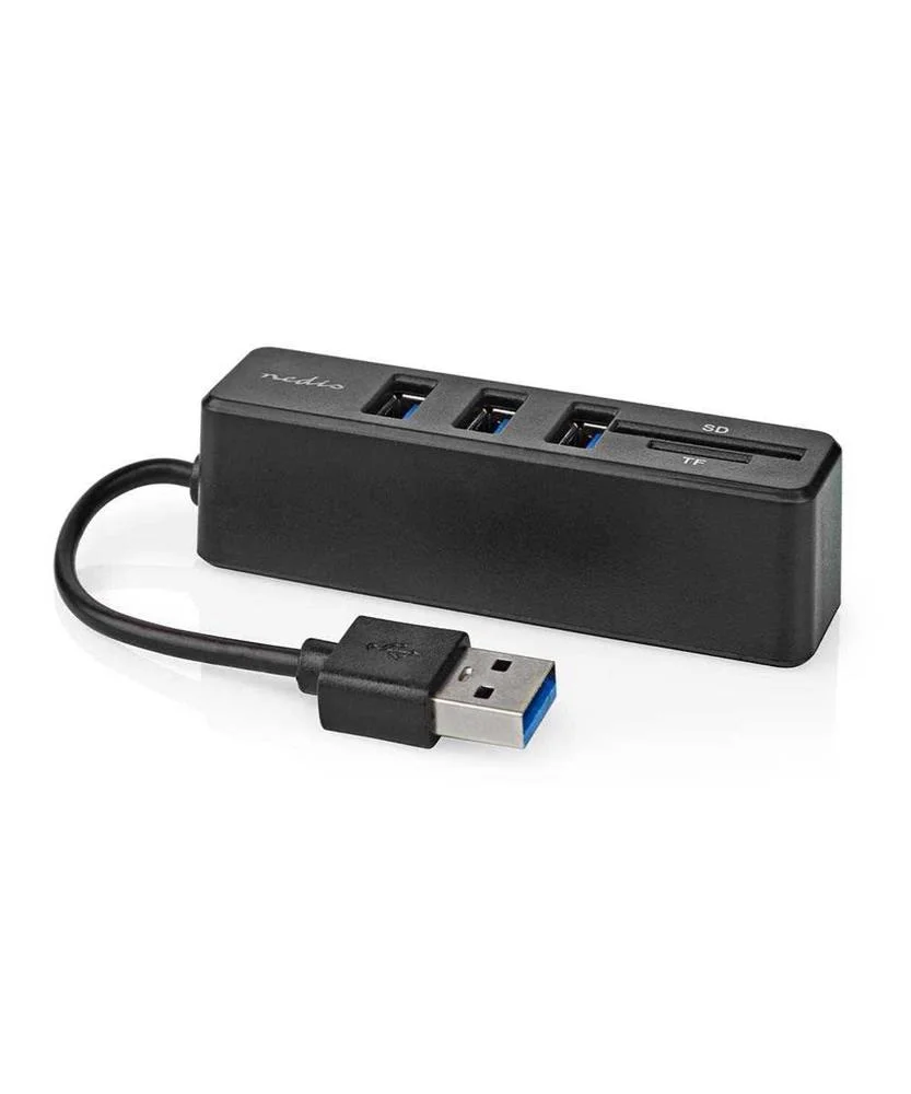Concentrador Usb  1x Usb-A  3x Usb a Hembra  5-Po.