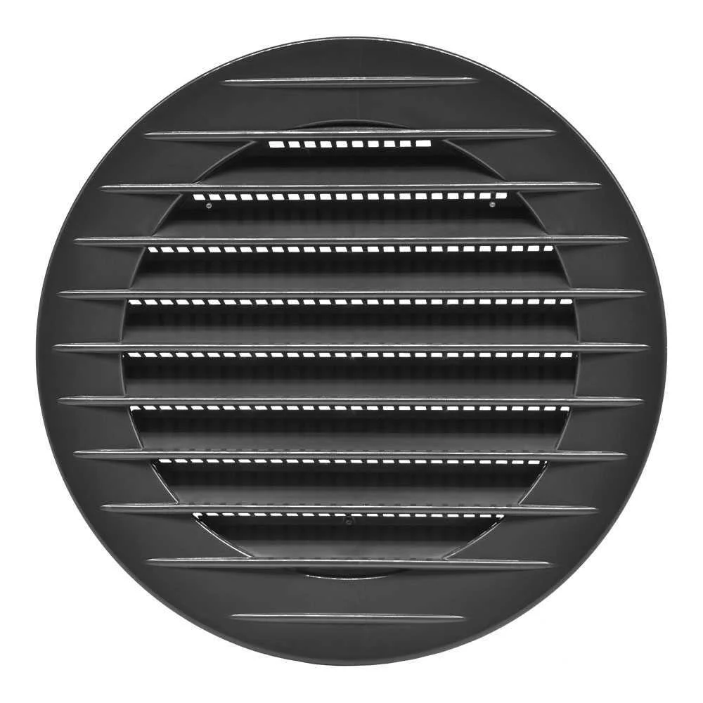 Grelha de Ventilação Redonda com Inserção com Sus.