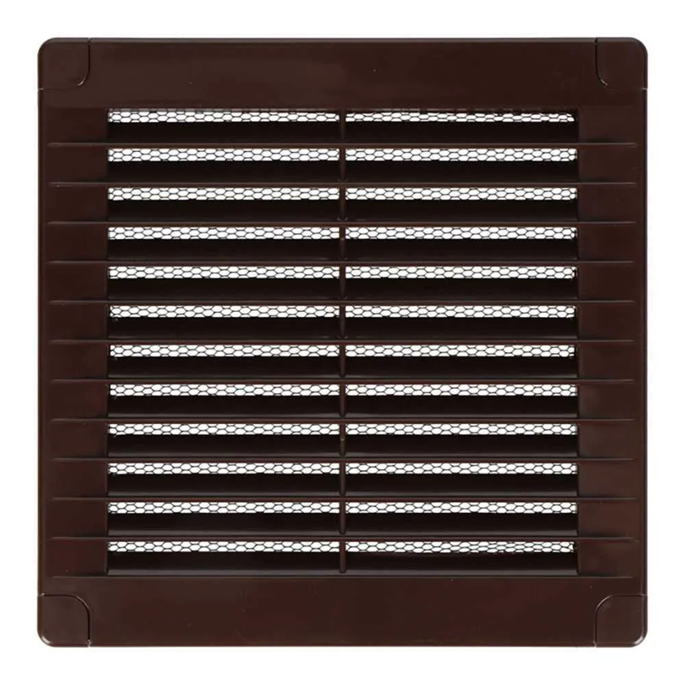 Grelha de ventila&ccedil;&atilde;o quadrada com tamp&otilde;es 150x150.