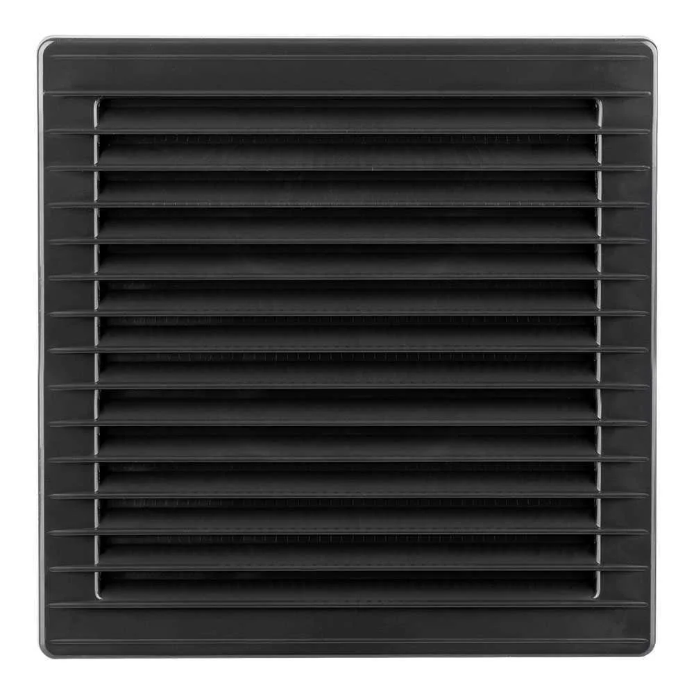 Grelha Quadrada Integrada &Oslash; 10mm com Rede Mosquit.