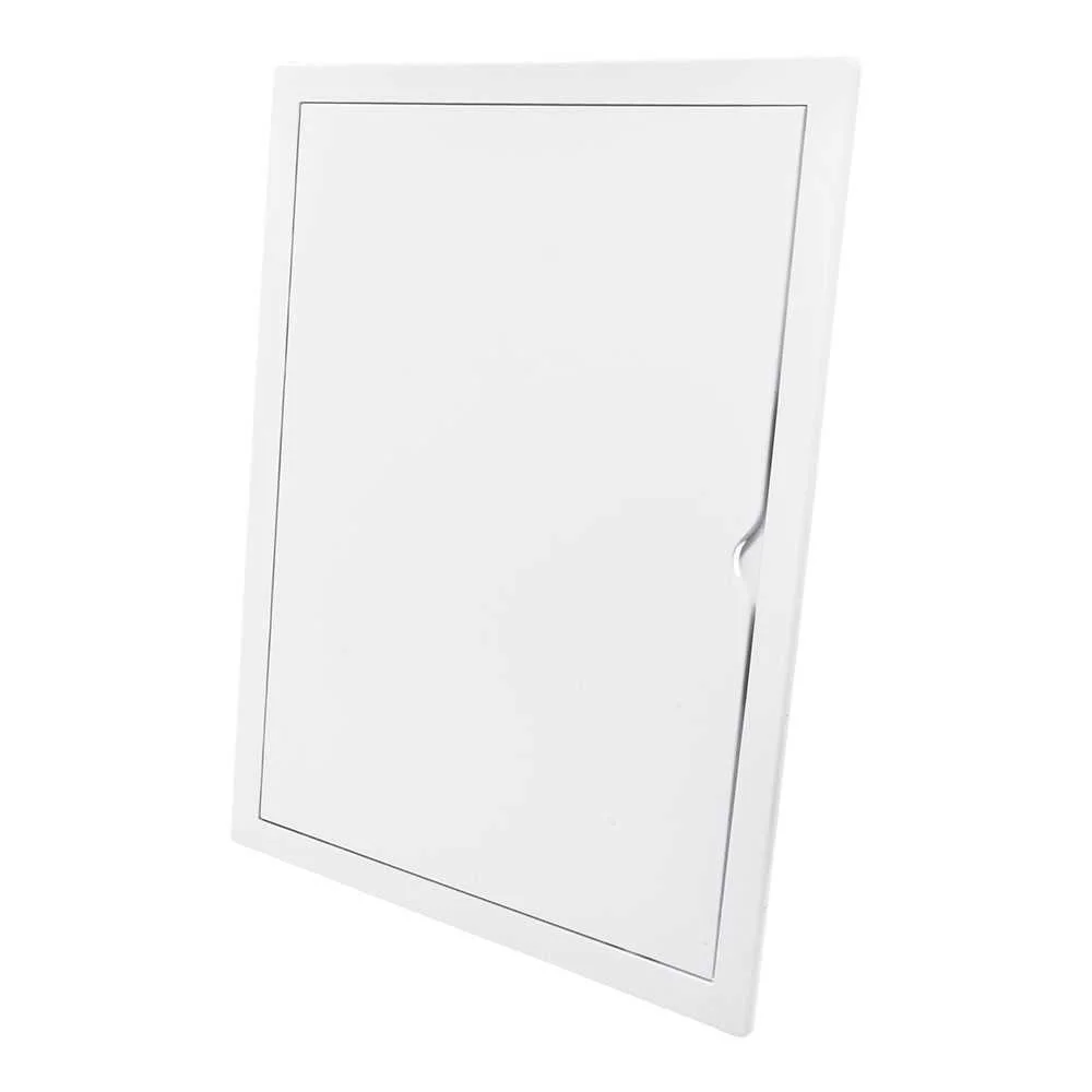 Tampa Coletor Retangular Abs Recessado 30x40cm Br.