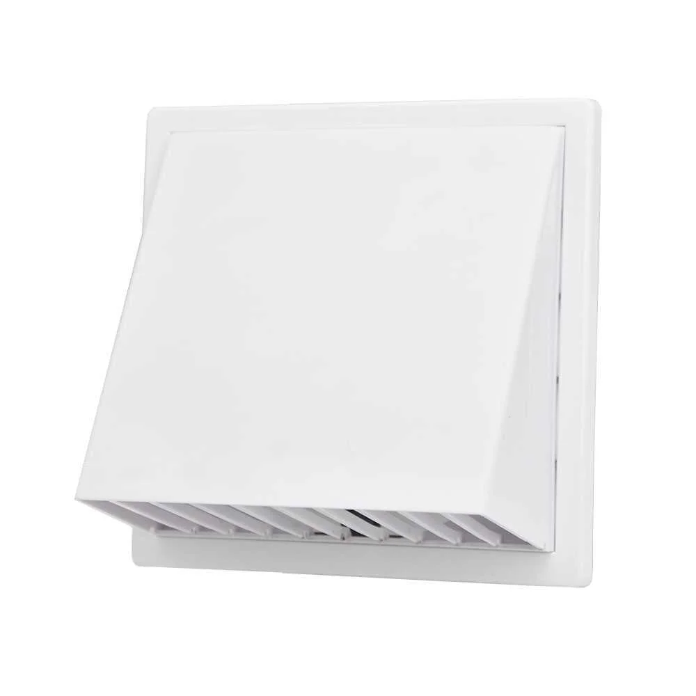 Grelha de Ventila&ccedil;&atilde;o com Capa Abs &Oslash; 100mm 170x170.