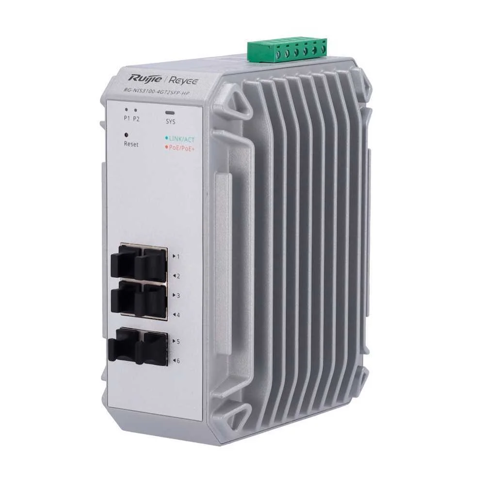 Reyee Switch Industrial Poe Cloud Capa 2 - 4 Port.