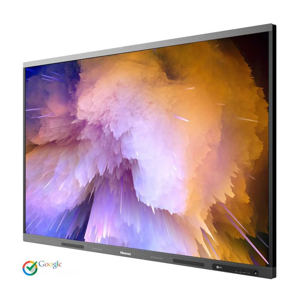 Ecrã Interactivo Hisense 86"" 4k - Resolução 3840x2160 - Certificação Google - Transmissão Sem Fios 