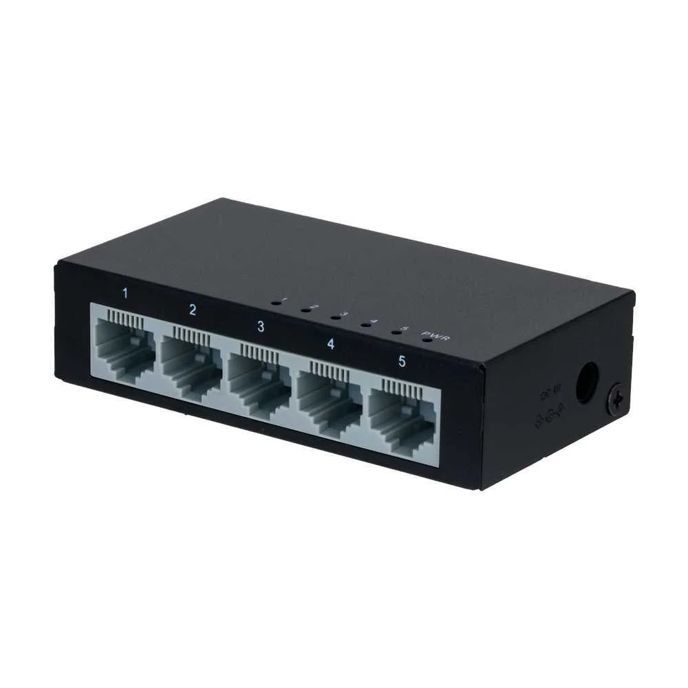 Switch Branded Fast Ethernet - 5 Portas Rj45 - Ve.