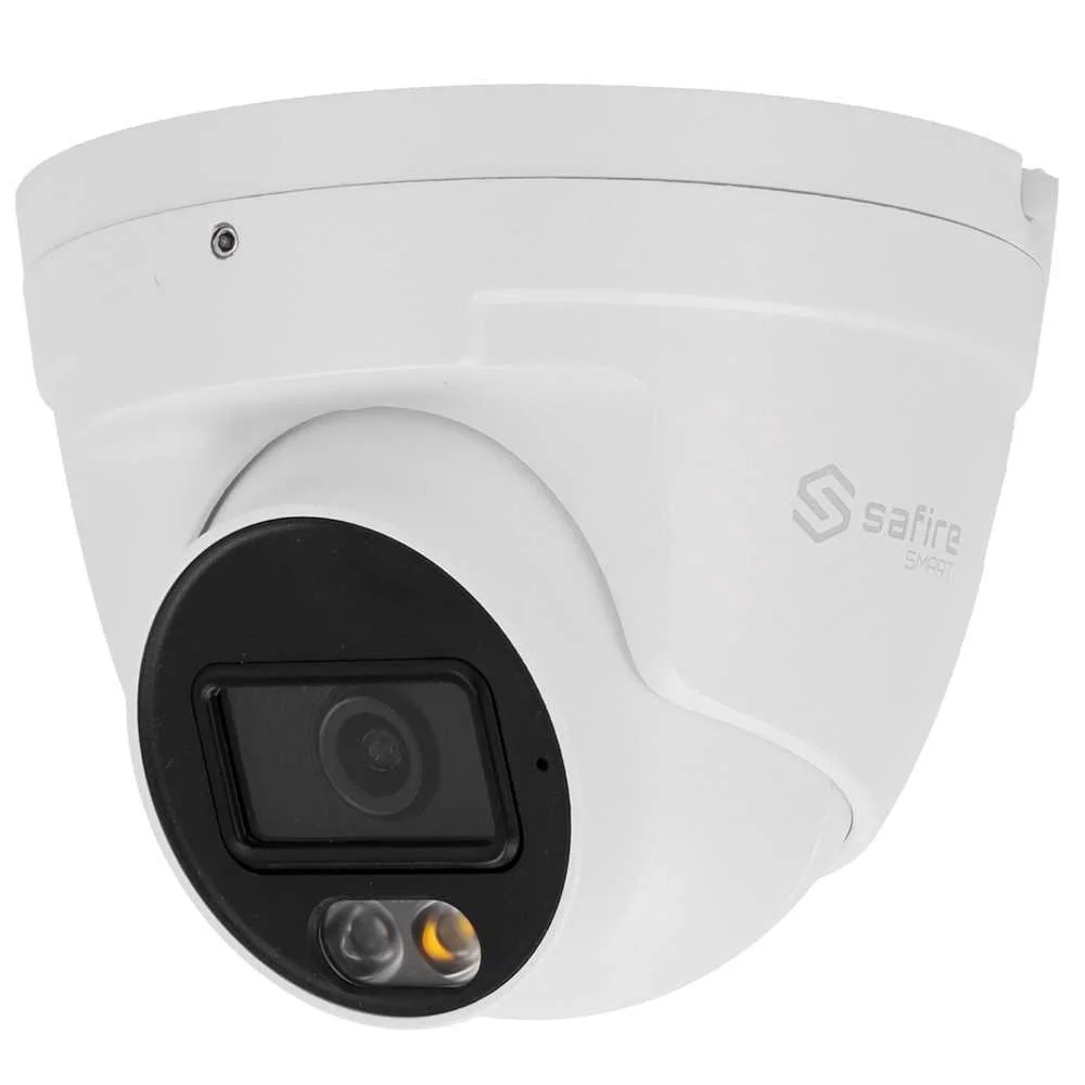 Safire Smart - Câmara Turret Ip Gama B1 com Luz Dupla - Resolução 6 Megapixel (3200×1800) - Lente 2.