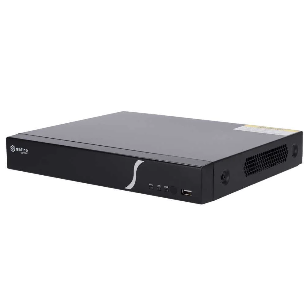 Safire Smart - Gravador Nvr para Câmaras Ip da Gama B2. - 16ch Vídeo / Compressão H.265+ - Resolução