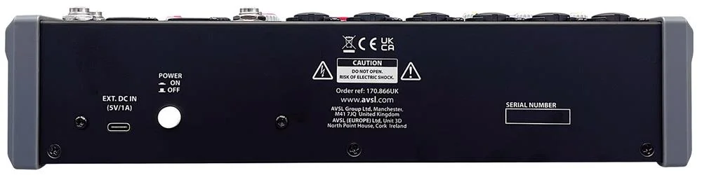 Mesa de Som Compacta Cma-10 com Dsp Fx e Bt/Usb