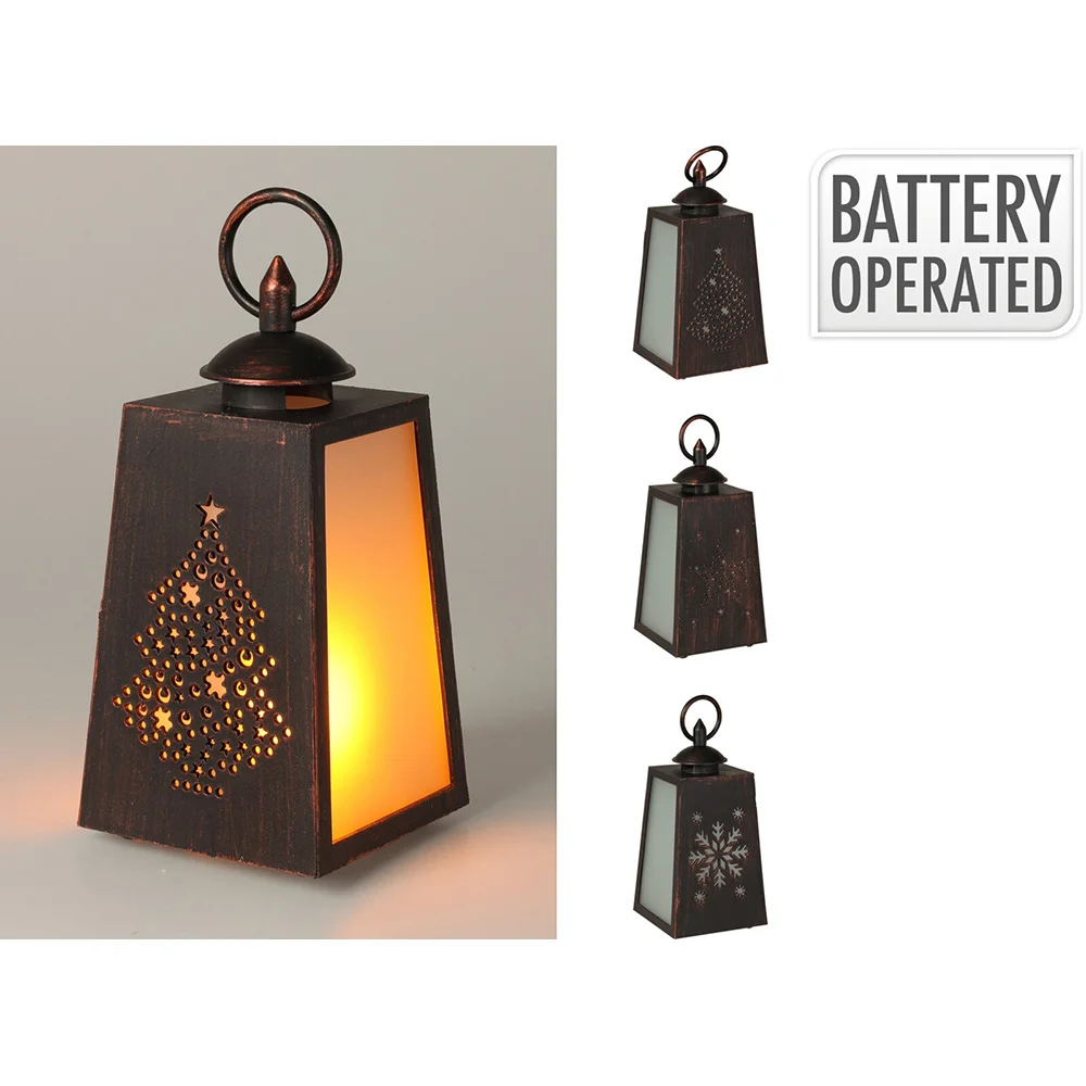 Lanterna LED Efeito Chama, a Pilhas, 3 Modelos, 1.