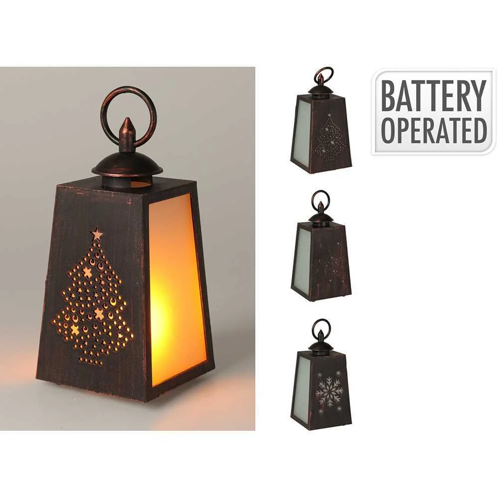 Lanterna LED Efeito Chama, a Pilhas, 3 Modelos, 1.