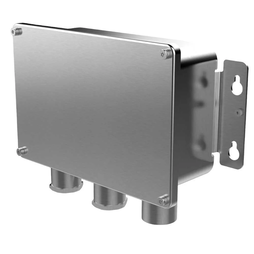 Caixa de Conexões - para Câmaras Bullet e Turret - Aço Inoxidável 316l - Peso 1981g - 