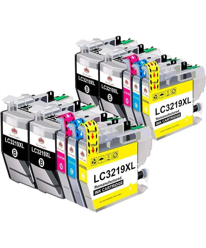 Conjunto 10 Tinteiros Brother Lc3217 / Lc3219 Xl Compatíveis