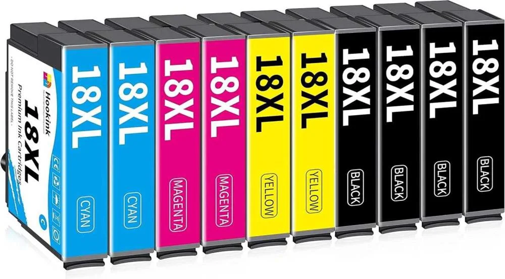 Conjunto 10 Tinteiros Epson 18 Xl Compatíveis