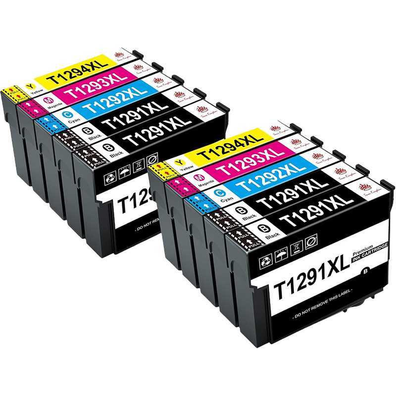 Conjunto 10 Tinteiros Epson T1291 T1292 T1293 T12.